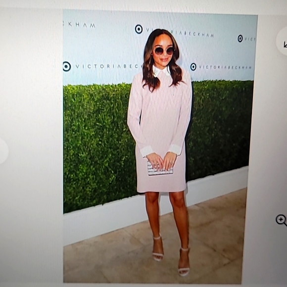 NWT Victoria Beckham collared bunny dress XS - Picture 7 of 8